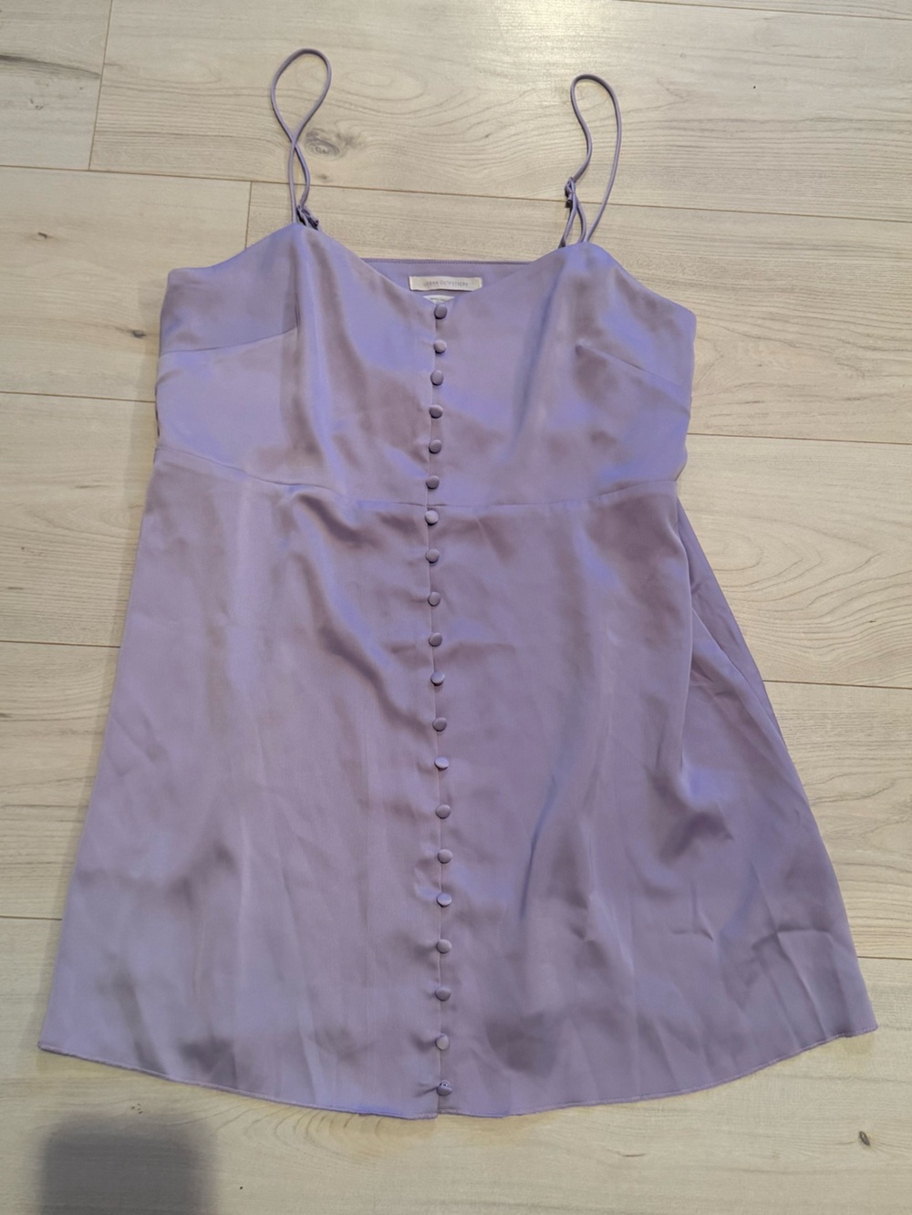 Urban Outfitters Lilac Button-Front Mini Dress NWT